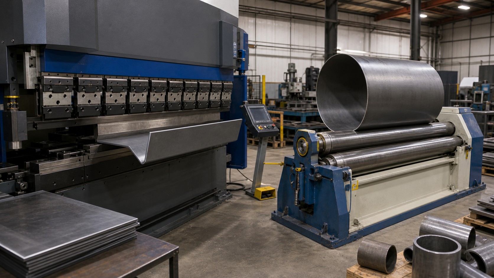 News &Amp; Updates | Midwest Metal Fabrication press brake vs plate rolling | Midwest Metal Fabrication